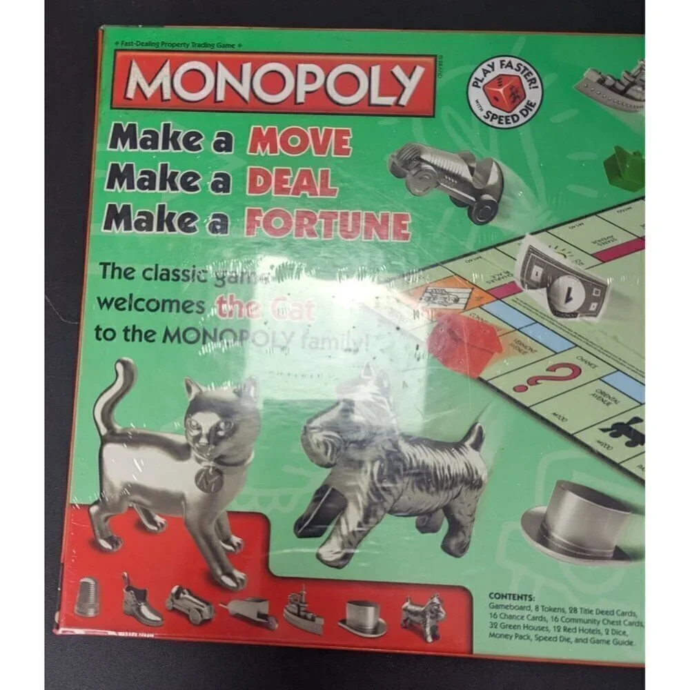 Monopoly Game Fast-Dealing Property Trading Game 8+ NEW